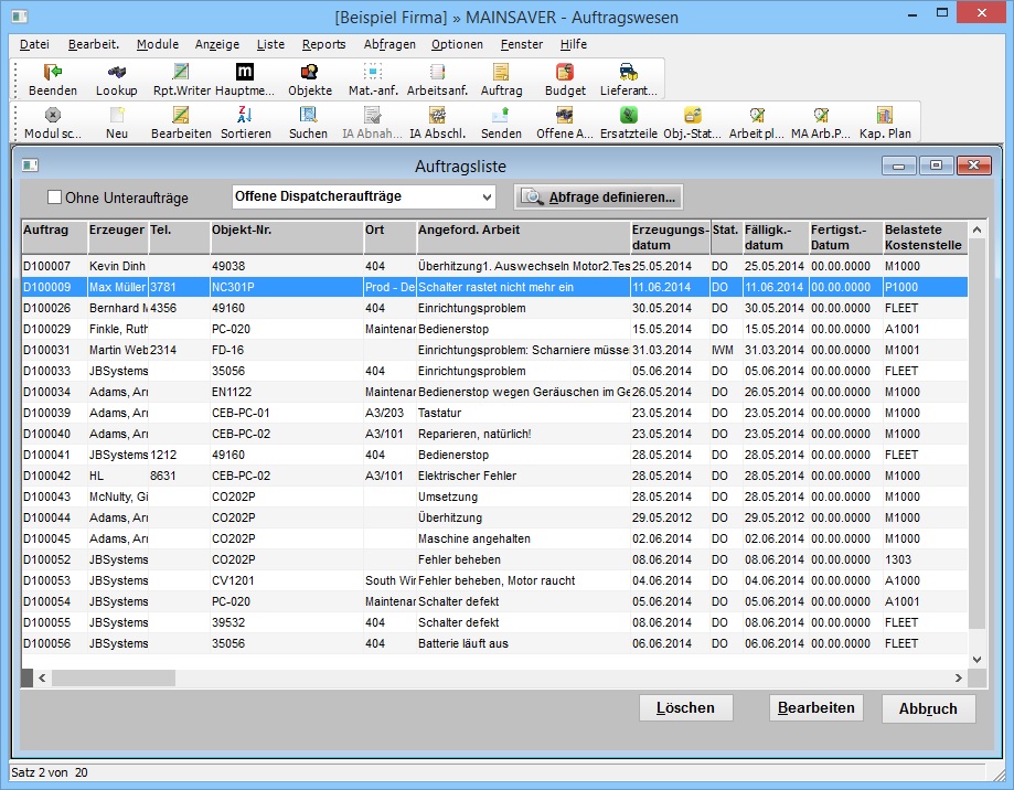 Modul Basis | mainsavermainsaver